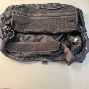 PINK Victoria's Secret Black Messenger Bag with Logo Strap